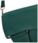 Dámská kožená kabelka tmavě zelená - Delami Vera Pelle Mephia