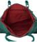 Stylová velká dámská kabelka na rameno tmavě zelená - DIANA & CO Gisela