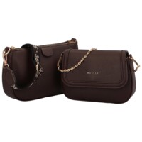 Dámská sada crossbody coffee - MaxFly Syntie