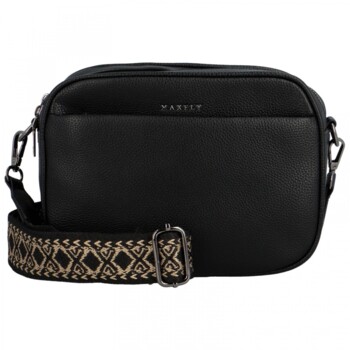 Dámská crossbody kabelka černá - MaxFly Mirea