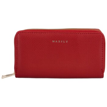 Dámská velká peněženka červená - MaxFly Irsena