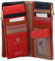 Dámská kožená peněženka červená - Gregorio Adetta