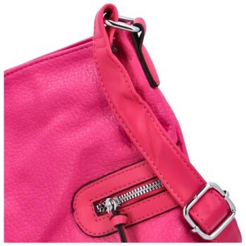 Dámská crossbody kabelka fuchsiová - Maria C Nera