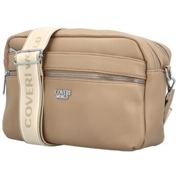 Dámská crossbody kabelka khaki - Coveri Maeve