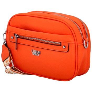 Dámská crossbody kabelka oranžová - Coveri Evelyn