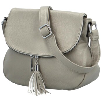 Dámská crossbody kabelka šedá - Firenze Siwon