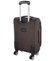 Cestovní látkový kufr tmavě šedý - Ormi Oswald S