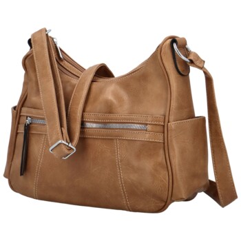 Dámská crossbody kabelka khaki - Firenze Louise