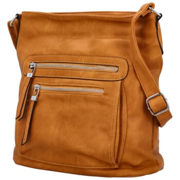 Dámská crossbody kabelka oranžová - Firenze Charix