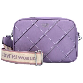 Dámská crossbody kabelka fialová - Coveri Faribax