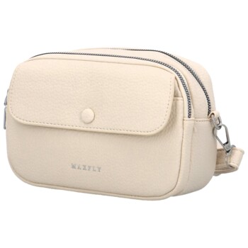 Dámská crossbody kabelka krémová - MaxFly Thyrax