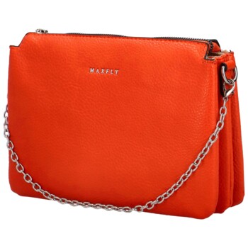 Dámská crossbody kabelka oranžová - MaxFly Fjodos