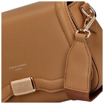 Dámská crossbody kabelka camel - David Jones Adonis