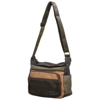 Dámská crossbody kabelka army/zelená - MaxFly Fiorella