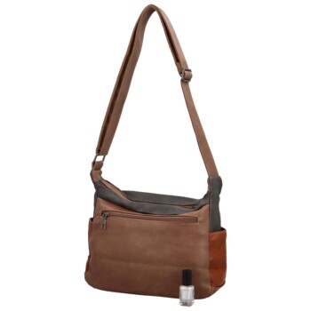 Dámská crossbody kabelka khaki - MaxFly Fiorella