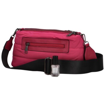 Dámská crossbody kabelka fuchsiová - Firenze Feofila 