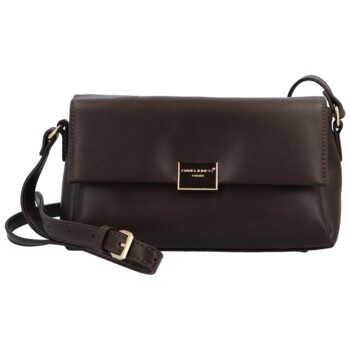 Dámská crossbody kabelka coffee - David Jones Ilena