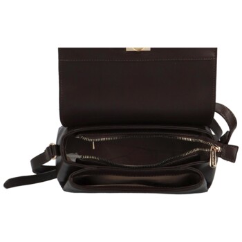 Dámská crossbody kabelka coffee - David Jones Ilena