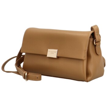 Dámská crossbody kabelka camel - David Jones Ilena