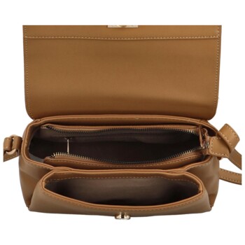 Dámská crossbody kabelka camel - David Jones Ilena