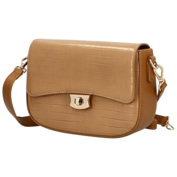 Dámská crossbody kabelka camel - David Jones Faisal