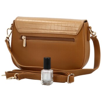 Dámská crossbody kabelka camel - David Jones Faisal