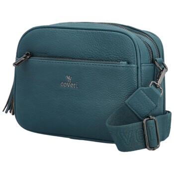 Dámská crossbody kabelka modrá - Coveri Tyris