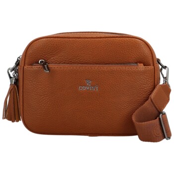 Dámská crossbody kabelka hnědá - Coveri Tyris