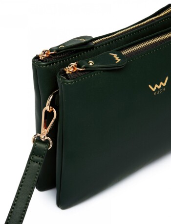 Dámská crossbody kabelka tmavě zelená - Vuch Anna Dark Green