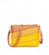 Dámská crossbody kabelka žlutá - Vuch Coalie Striped Yellow