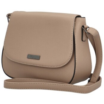 Dámská crossbody kabelka taupe - Delami Little Charm