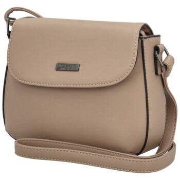 Dámská crossbody kabelka taupe - Delami Little Mia