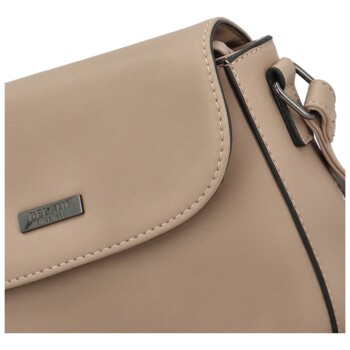 Dámská crossbody kabelka taupe - Delami Little Mia