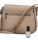 Dámská crossbody kabelka taupe - Delami Little Mia