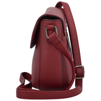 Dámská crossbody kabelka vínová - Delami Little Mia