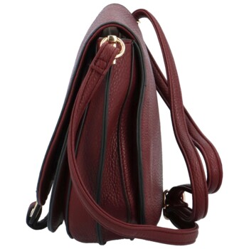 Dámská crossbody kabelka vínová - Coveri Polly