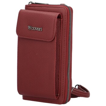 Dámská crossbody kapsa červená - Coveri Vivika