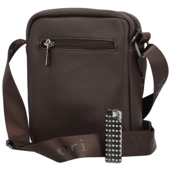 Pánská crossbody taška coffee - Coveri Miach