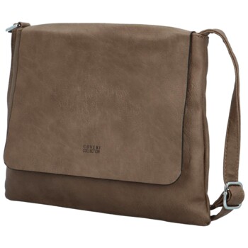 Dámská crossbody kabelka taupe - Coveri Spirrit