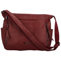 Dámská crossbody kabelka vínová - Coveri Rajsa