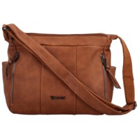 Dámská crossbody kabelka hnědá - Coveri Rajsa