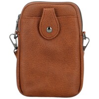 Dámská crossbody kabelka hnědá - MaxFly Tiffara