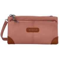 Dámská crossbody kabelka růžová - MaxFly Kandes