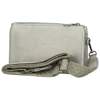 Dámská crossbody kabelka stříbrná - MaxFly Chantals new