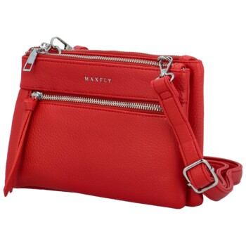 Dámská crossbody kabelka červená - MaxFly Fidelia