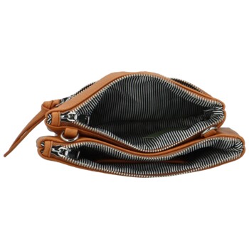 Dámská crossbody kabelka hnědá - MaxFly Fidelia