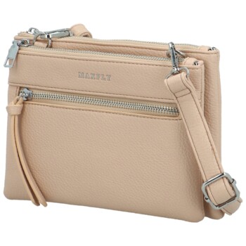 Dámská crossbody kabelka pudrová - MaxFly Fidelia