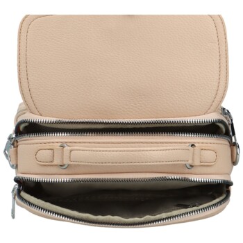 Dámská crossbody kabelka pudrová - MaxFly Franciska