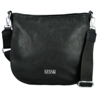 Dámská crossbody kabelka černá - Coveri Agria