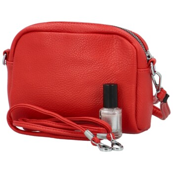 Dámská mini crossbody kabelka červená - Coveri Cary